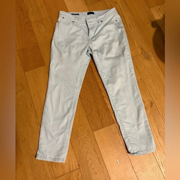 Baby Blue Talbots Petite Ankle Jeans - Picture 1 of 6
